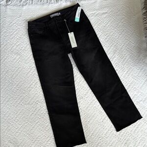 Just USA Black Straight Leg Jeans Versatile Elegance